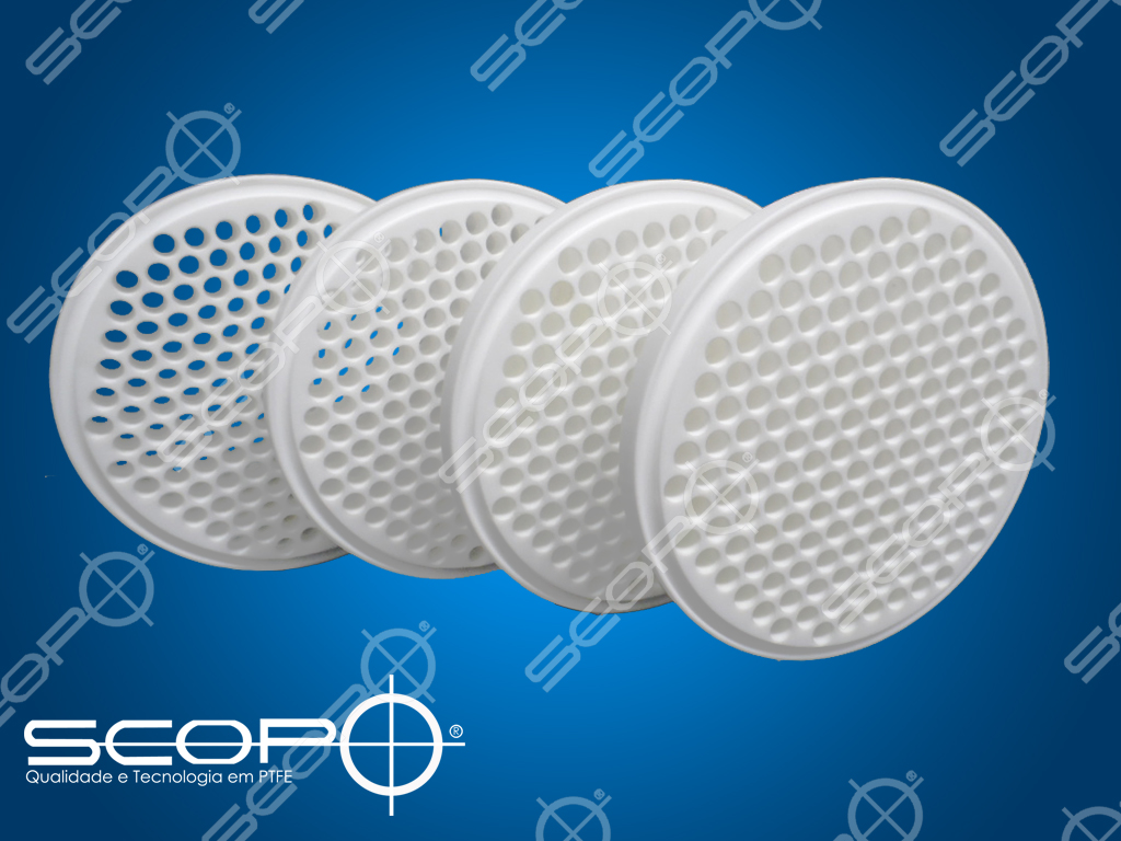 Peças técnicas em PTFE